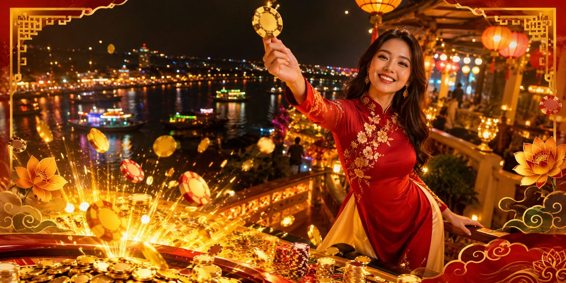 Người dùng trải nghiệm 888vi tại chợ đêm vùng đồng bằng sông Cửu Long